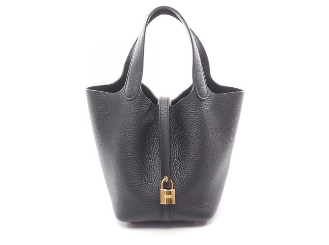 Sac à main Hermès Picotin Lock PM Noir