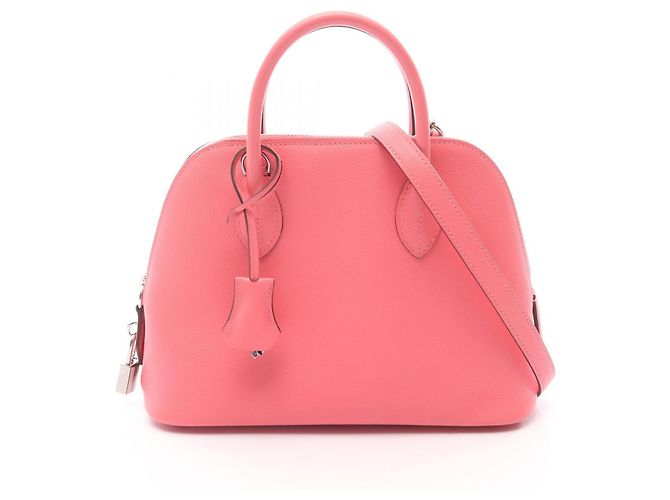 Bolsa de mão 2 em 1 Hermès Bolide 1923 Rosa