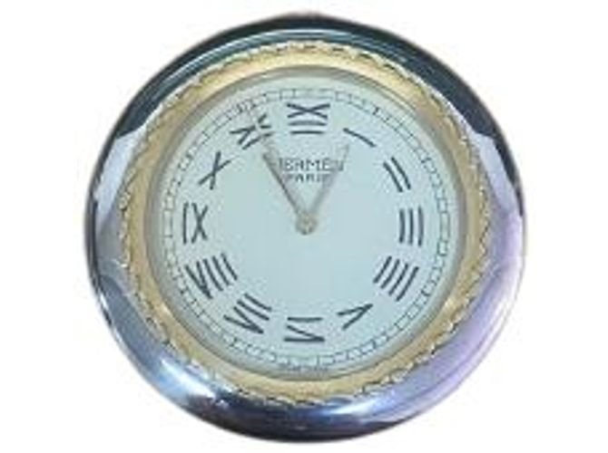 Hermès Vintage Pendulette Clipper Metal