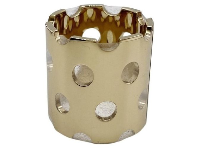 Ring Anello per sciarpa in metallo dorato Hermès D'oro