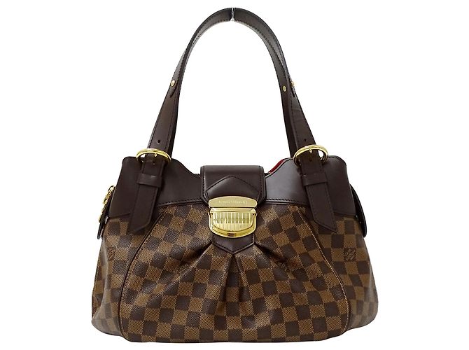 Bolsa Damier Louis Vuitton para mulheres Marrom
