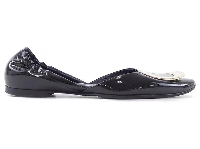 Leder Schuhe von Roger Vivier Schwarz