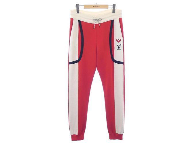 Louis Vuitton Hose Rot Beige