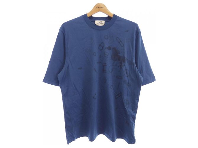 Hermès Camiseta Hermes M Negro Azul
