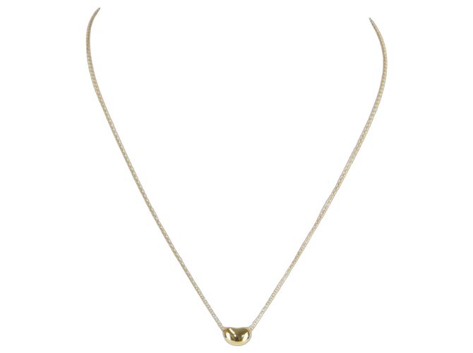 Elsa Peretti Colar de feijão em ouro 18K Tiffany & Co.