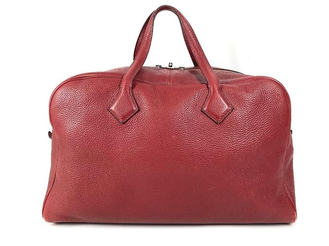 Hermès Borsa da viaggio HERMES Victoria 43 Rosso