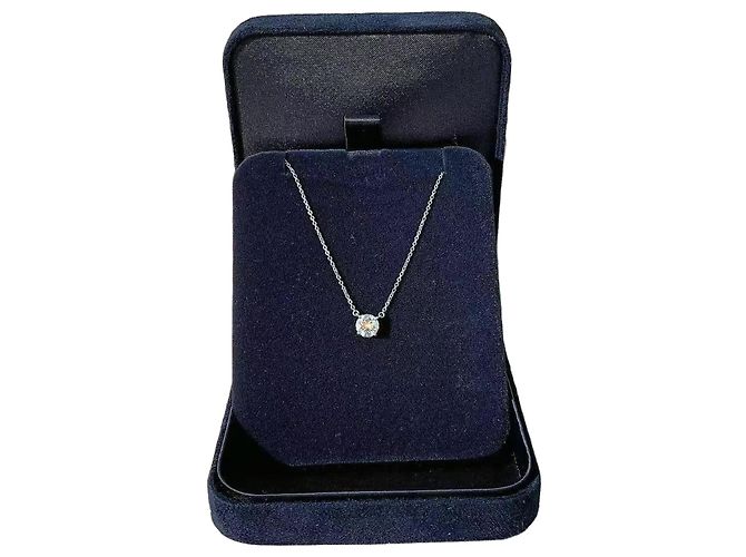 Tiffany & Co Diamant Halskette 0,99 Karat Silber