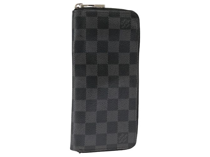 Louis Vuitton Zippy wallet vertical Damier Graphite Brown
