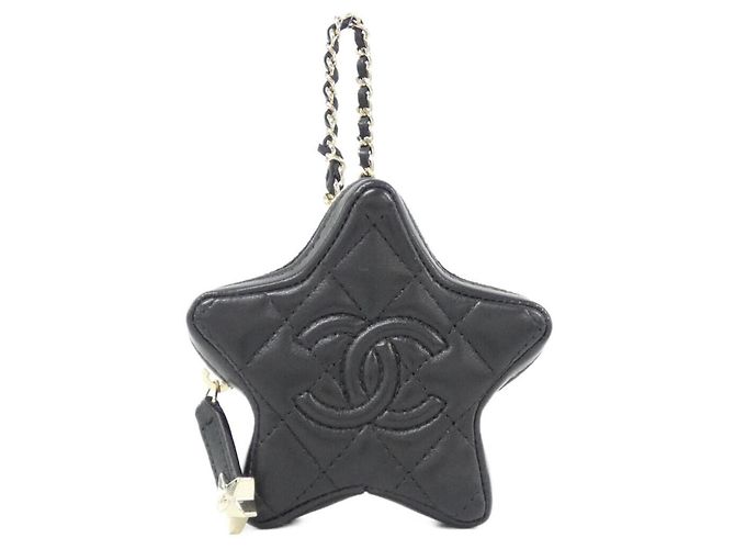 Charm de bolsa Chanel AP4985 Preto