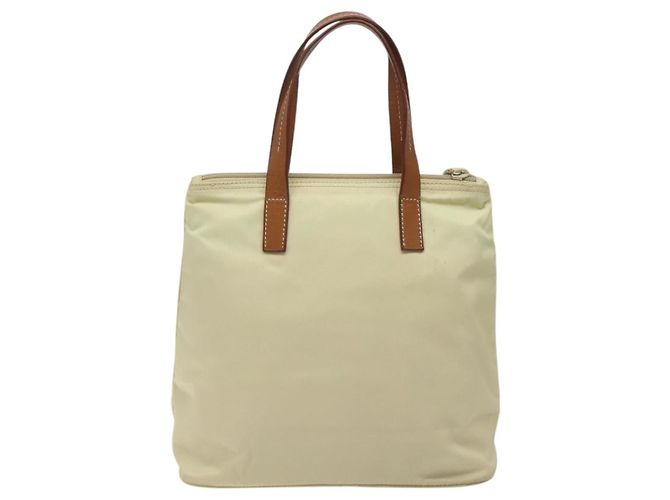 Prada Vintage Tote Tessuto Weiß