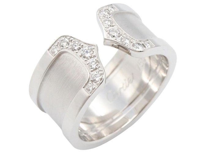 Anillo de diamante Cartier C2 Dorado