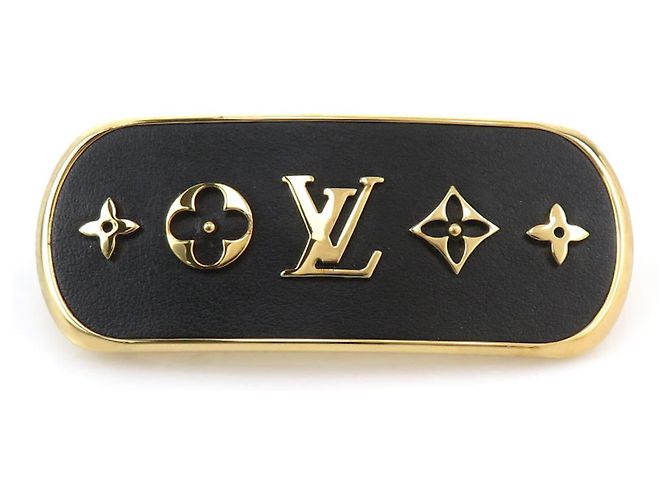 Fermaglio Metallico Cruiser Louis Vuitton Nero D'oro