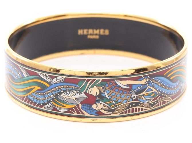 Hermès Hermes EMAGLE GM Bangle Multiple colors Golden