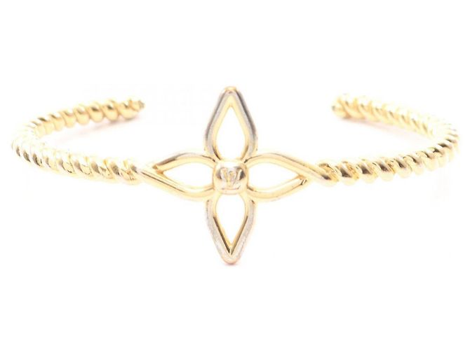 Bracciale charm placcato oro Louis Vuitton D'oro