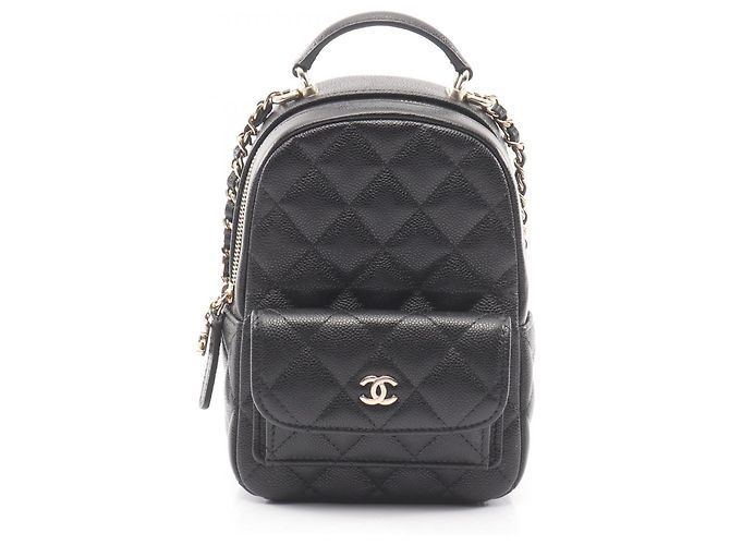 Zaino/borsa Chanel Matelassé in nero