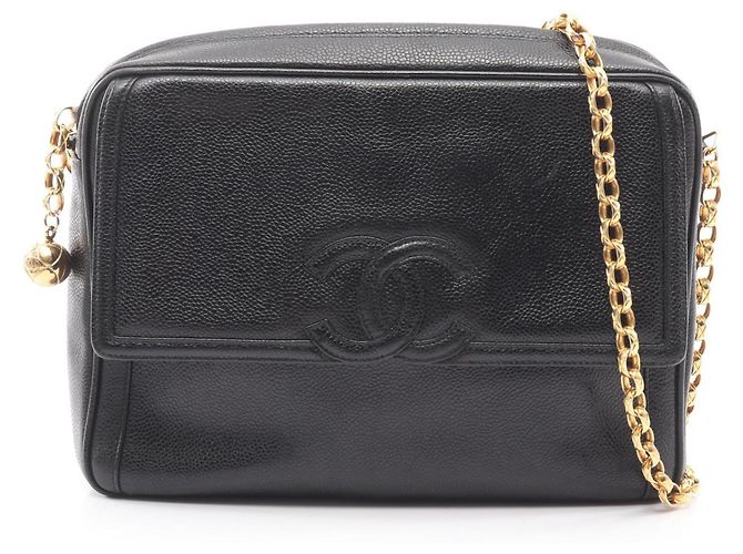 Sac à épaule Chanel Coco Mark Noir