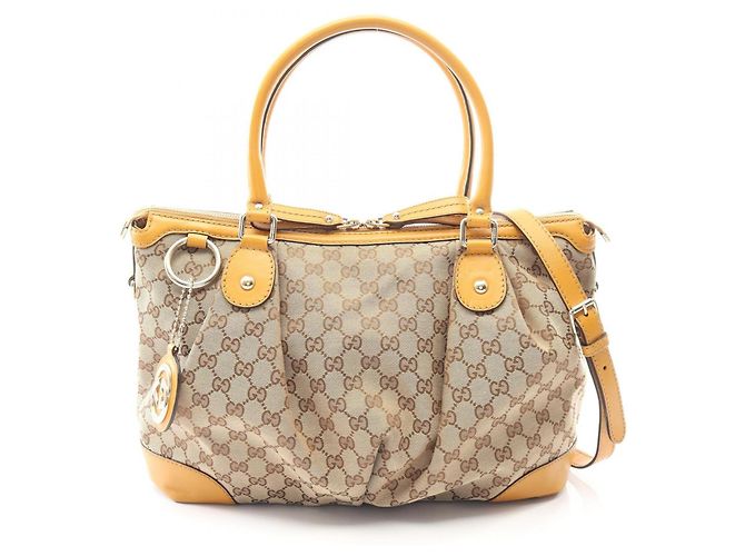 Bolsa Gucci Sukey GG Canvas 2 em 1