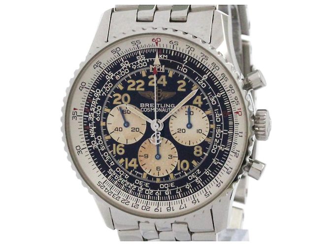 Relógio masculino Breitling Navitimer Cosmonaute com corda manual A12023