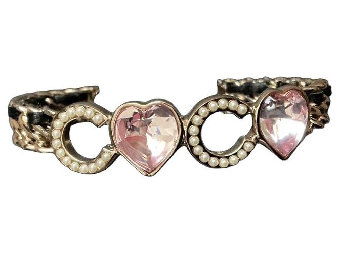 Pulsera Chanel Coco Crush Oro Tamaño S Rosa Dorado