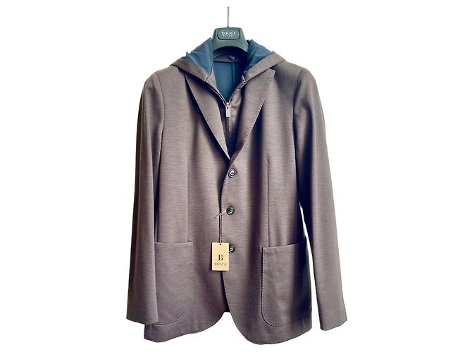 Autre Marque new Boggi suit with tag Brown