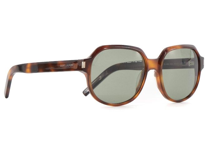 SAINT LAURENT - Gafas de sol SL496 Saint Laurent de plástico marrón Castaño