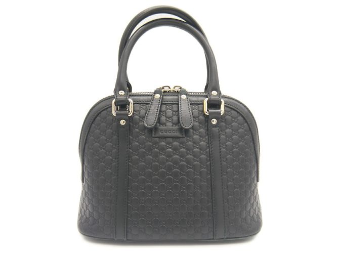 Borsa a mano/spalla Gucci Micro GG Nero