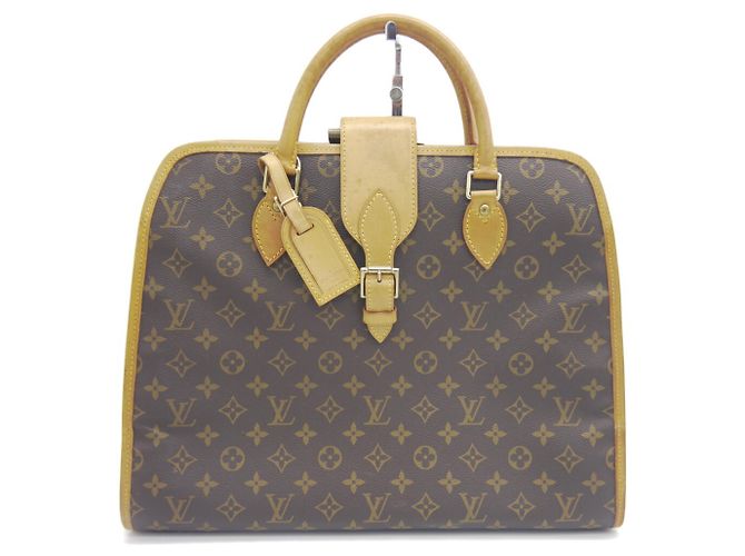 Pasta de Documentos Rivoli Monogram Louis Vuitton Marrom Monograma