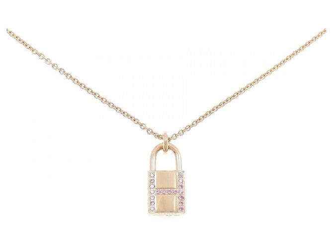 Hermès Colar Hermes Kelly Cadenas Au750 Dourado