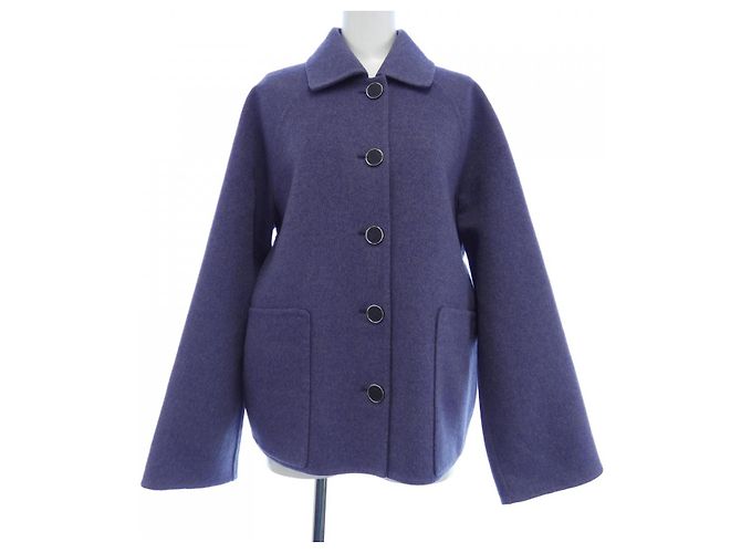 Kaschmirjacke von Hermès Blau