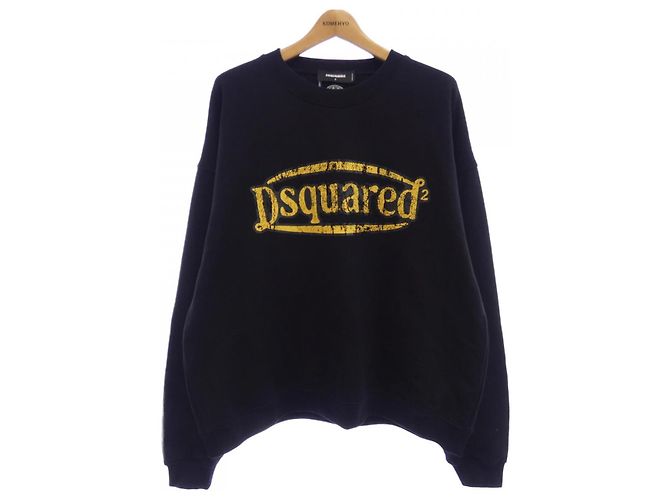 Autre Marque Sweatshirt Dsquared2 S74GU0767 Schwarz Gelb