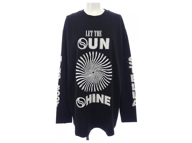 Stella Mc Cartney T-shirt a maniche lunghe in cotone Sunshine Stella McCartney