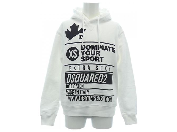 Autre Marque Dsquared2 Hoodie Weiß 