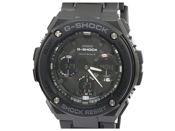 Autre Marque Casio G-SHOCK G-STEEL Edelstahl Uhr Schwarz