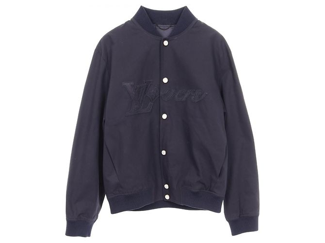 Giacca in cotone Louis Vuitton Blu Blu navy