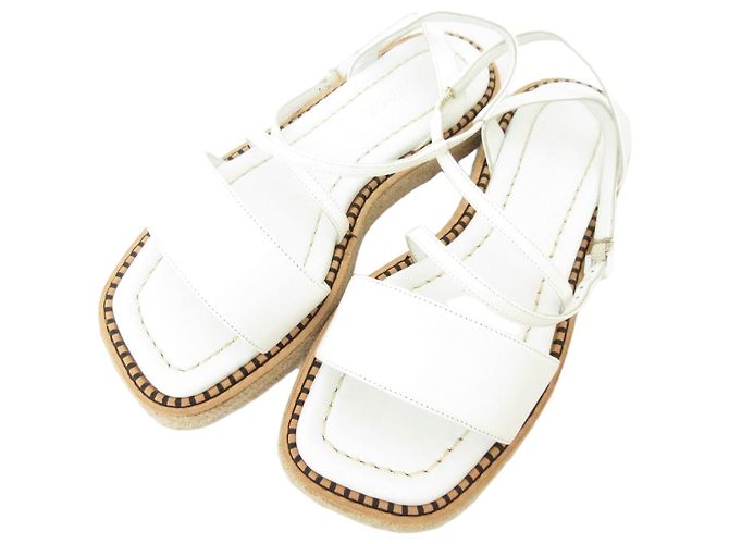 Autre Marque Sandali Espadrilles SPORTMAX Bianco