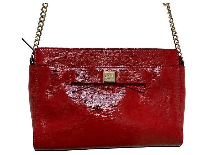 kate spade new york Leather Shoulder Bag Red