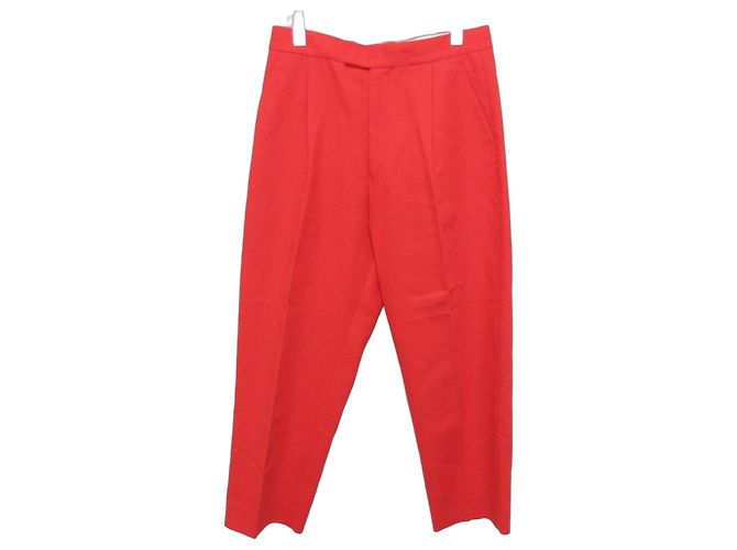 Autre Marque Drawer Baumwoll-Tapered-Hose Orange