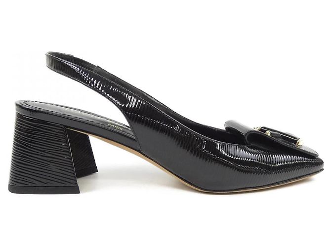 Louis Vuitton Epi Lack Pumps Schwarz