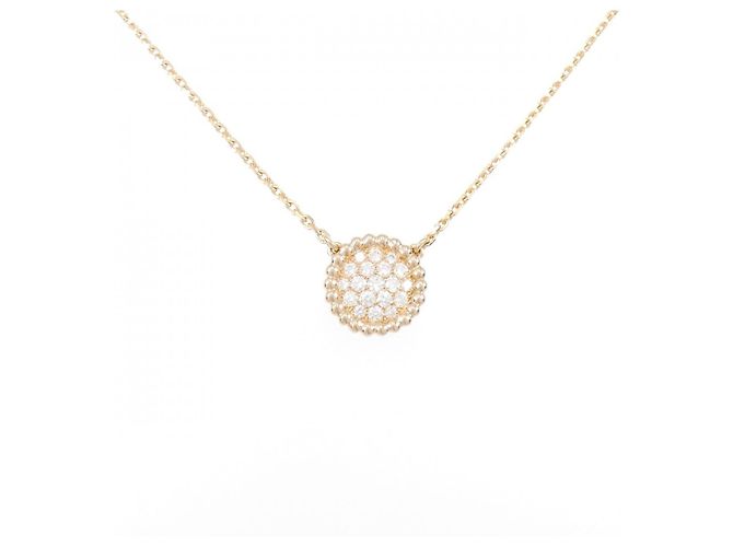 Collana Van Cleef & Arpels Perlée 750 Oro Rosa e Diamante D'oro 