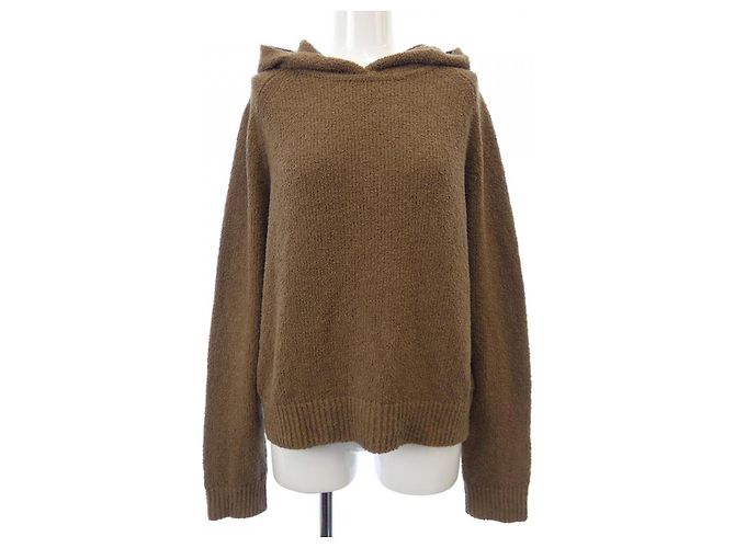 Sudadera con capucha Theory Castaño