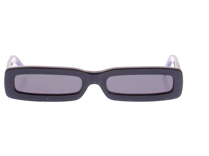 Autre Marque GEORGE KEBURIA Black Rectangular Sunglasses