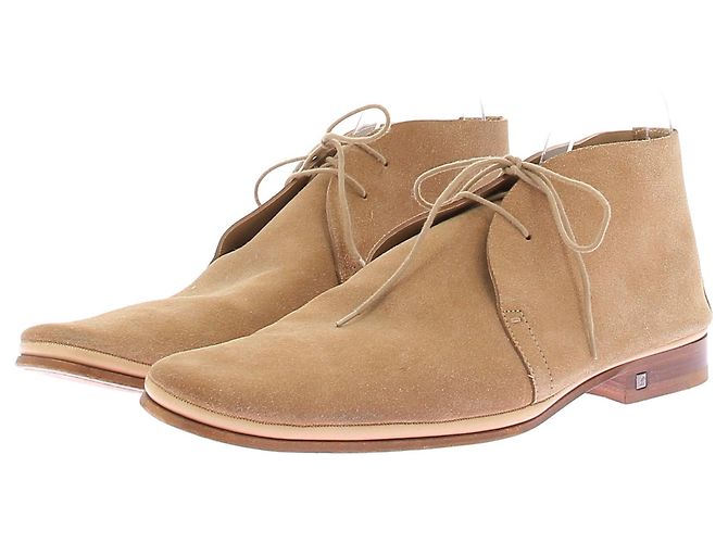 Louis Vuitton Mocassins boots en daim beige