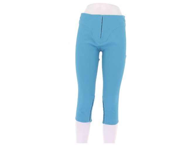 Capri in cotone blu Acne Studios