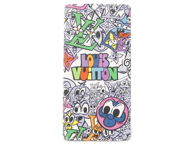 Cartera Brazza Monogram Comic Louis Vuitton Multicolor
