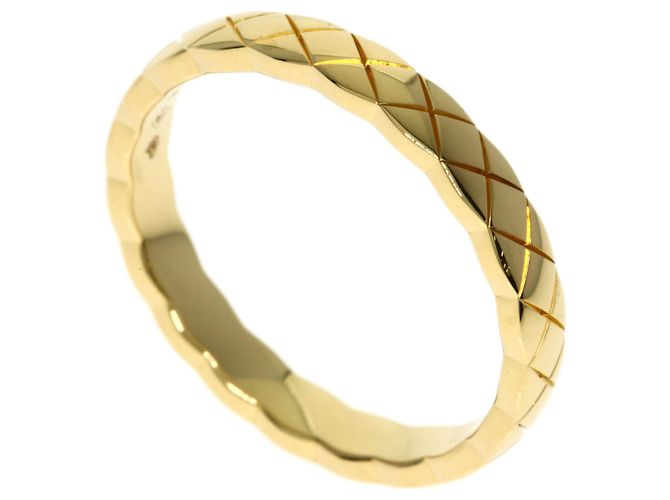 Anillo Mini Modelo Coco Crush de Chanel, Oro Amarillo, Mujer CHANEL