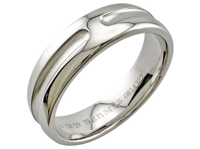 Ring Anillo Empreinte Hermès, , Oro, Anillo de Mujer Plata