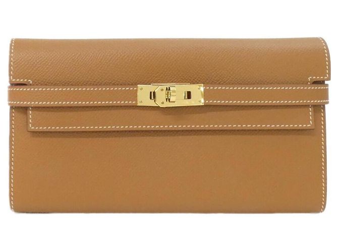 Hermès Kelly Classic Geldbörse Braun