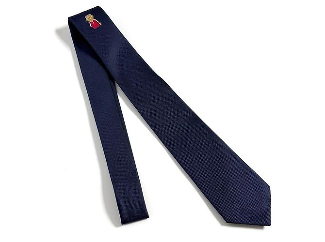 Cravatta Louis Vuitton LV Gaston Blu Navy