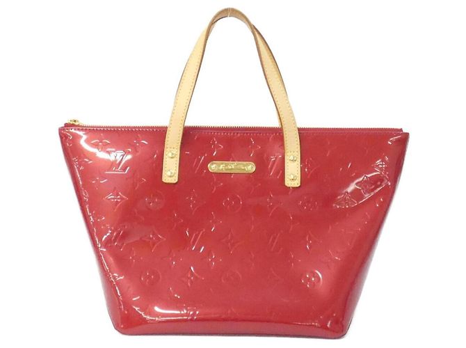 Louis Vuitton Vernis Bellevue PM Handtasche Rot