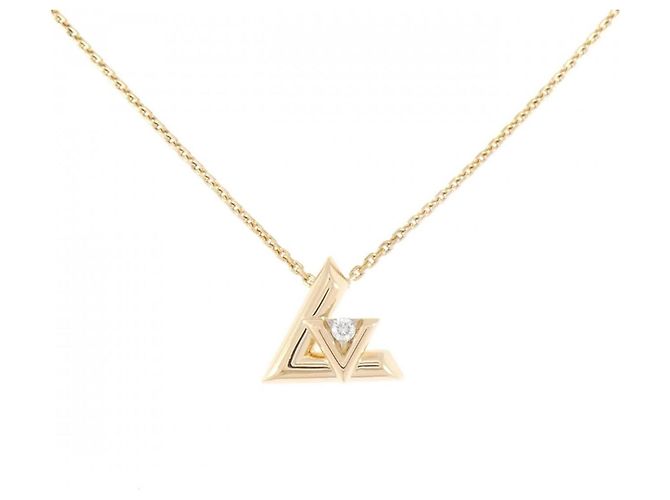Collier Louis Vuitton Vault One PM Jaune